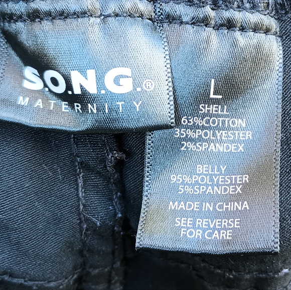 S.O.N.G. Maternity Jeggings - Picture 6 of 7